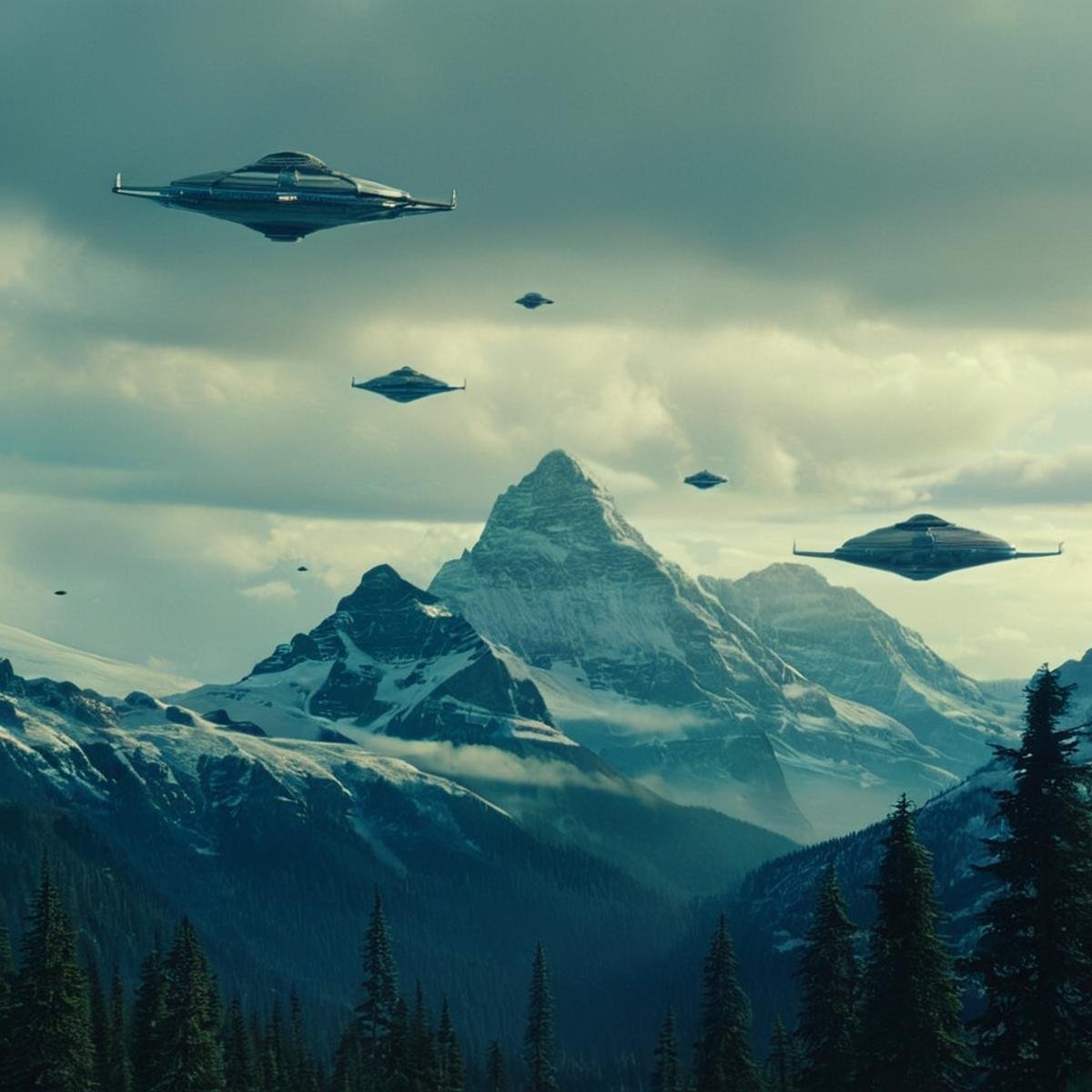 cinematic film still of detailed perfect Alderaan a mountain landscape with a bunch of trees,  in star wars style,  outdoo...