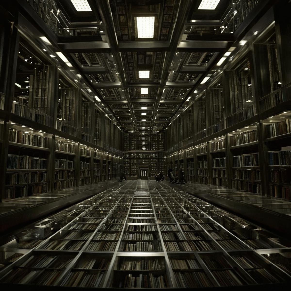 Surrealism,  1 realism perfect Chiaroscuro Lighting Style Tesseract an enormous,  hyper-cubic by EauDeNoire on Tensor.Art