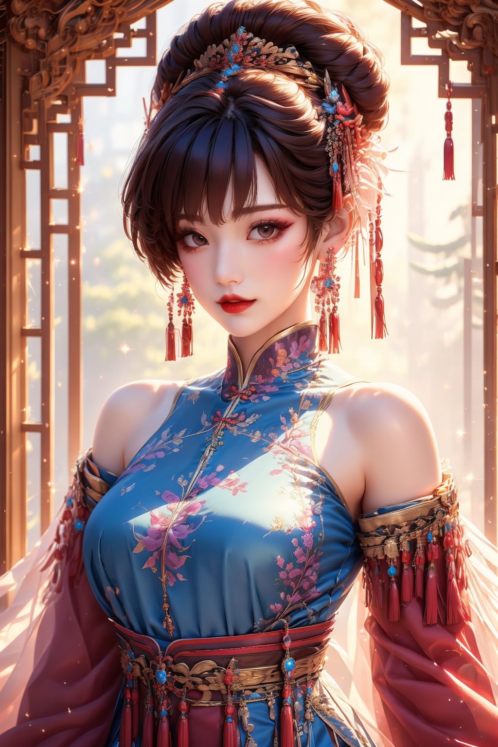 busty and sexy girl,  8k,  masterpiece by APOLLOYIN on Tensor.Art