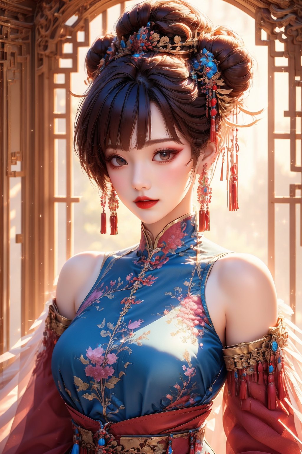 busty and sexy girl,  8k,  masterpiece by APOLLOYIN on Tensor.Art