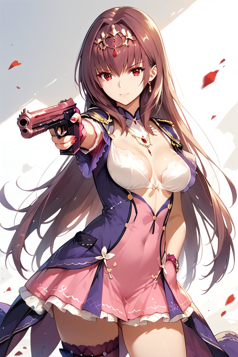 
BREAK , 
score_9, score_8_up, score_7_up, score_6, score_5, score_4, ( masterpiece , ultra Detailed   ) ,
scathach (fate) , 
TURKISH KILLER POSE,LOOKING AT GUN,HOLDING HANDGUN, HAND IN POCKET, AIMING