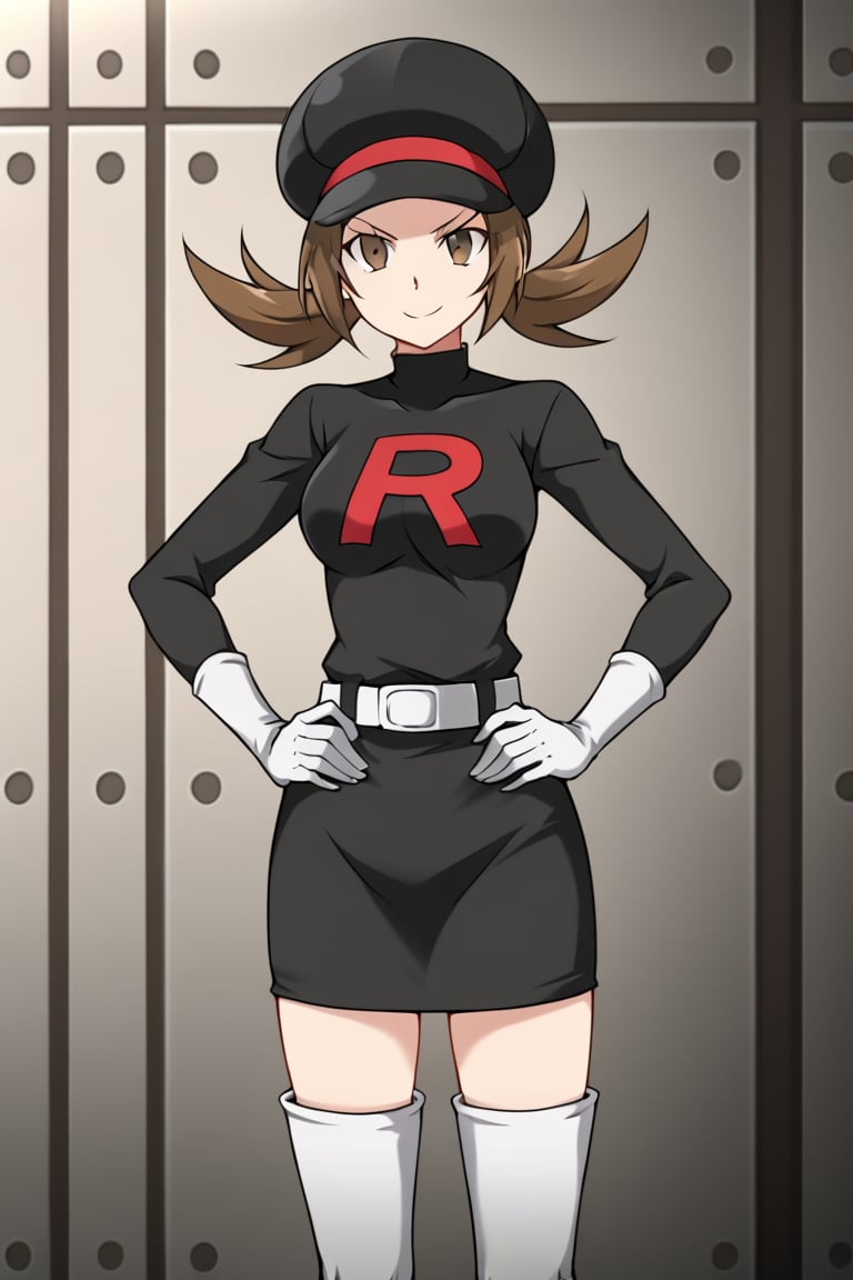 1girl,  solo lykotonera,  brown hair by dodinhutsor on Tensor.Art