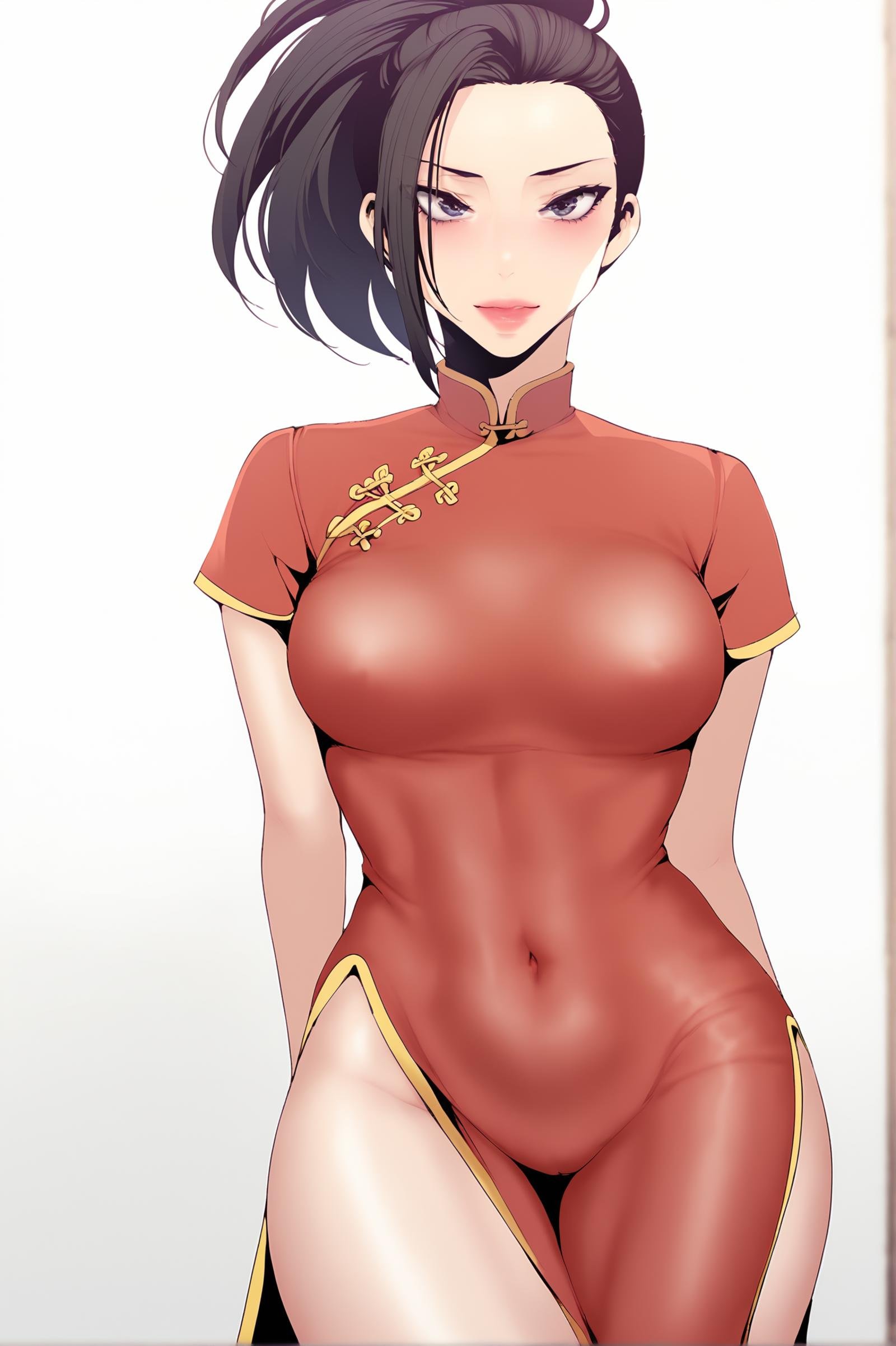 bnwart1def,  yaoyorozu momo,  simple background by Mornix on Tensor.Art