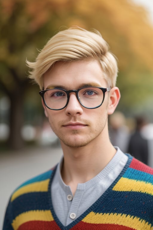 blond_hair,  male_focus,  stubble by Milch on Tensor.Art