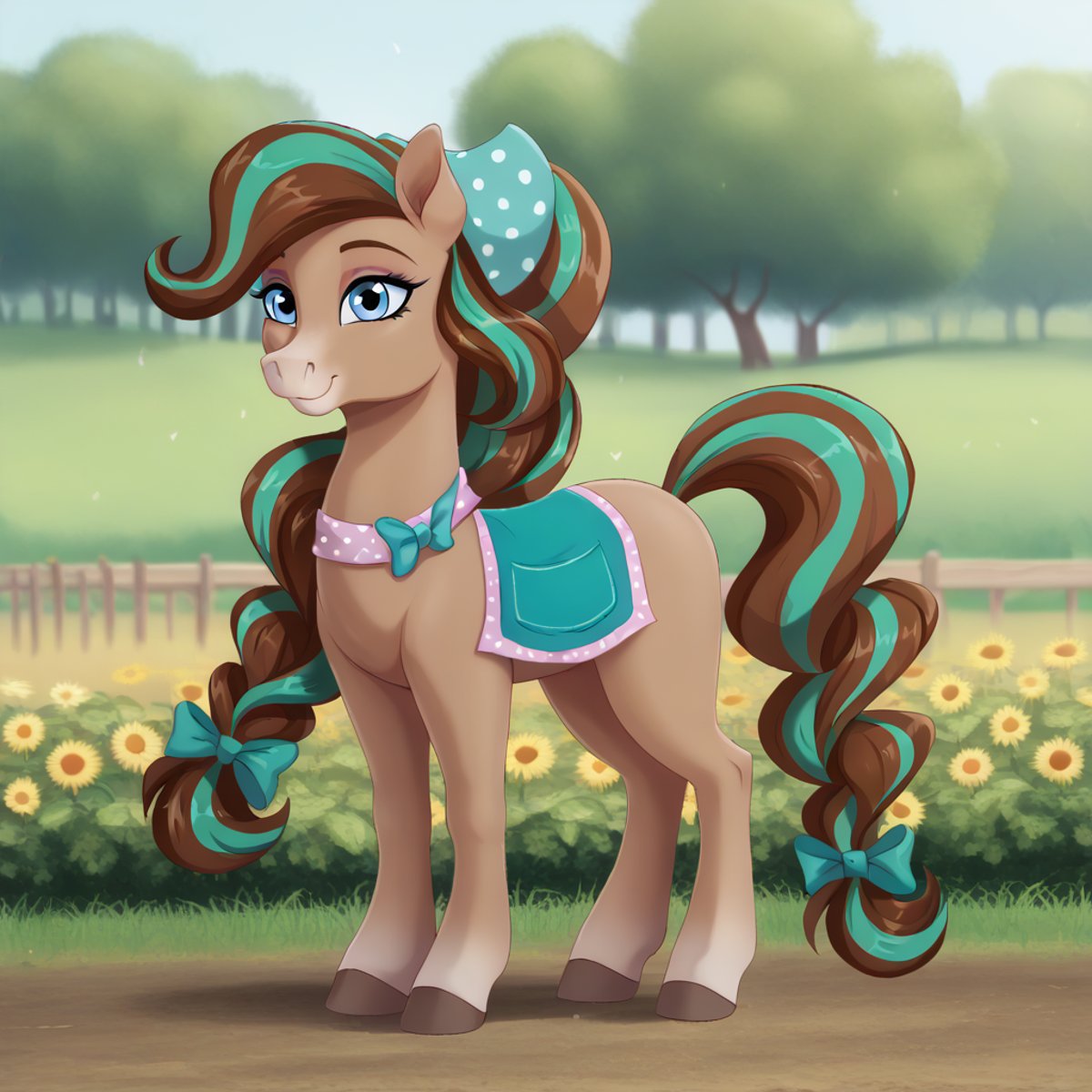 score_9, score_8_up, score_7_up, score_6_up, score_5_up, score_4_up, cocoa \(wild manes\), horse, wild manes, solo, full body, detailed, beautiful, <lora:Wild_Manes-000009:1>, <lora:Wholesome_MLP-v1.2:1>