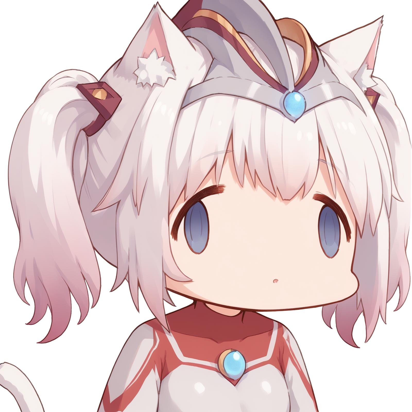 <lora:JunNeko-000009 (1):0.9>,junneko,twintails,white hair,cat tail,cat ears,headgear,chest jewel,blue eyes,gradient hair,pink hair,blue jewel,white bodysuit,red body markings,skin tight,1girl,solo,<lora:_sdxl-fxface-pony:0.9>,fx-face,face_of_the_people_who_sank_all_their_money_into_the_fx_(meme),, score_9,score_8_up,score_7_up,source_anime,best quality,masterpiece,uncensored,detailed eyes,<lora:add-detail-xl:0.7>