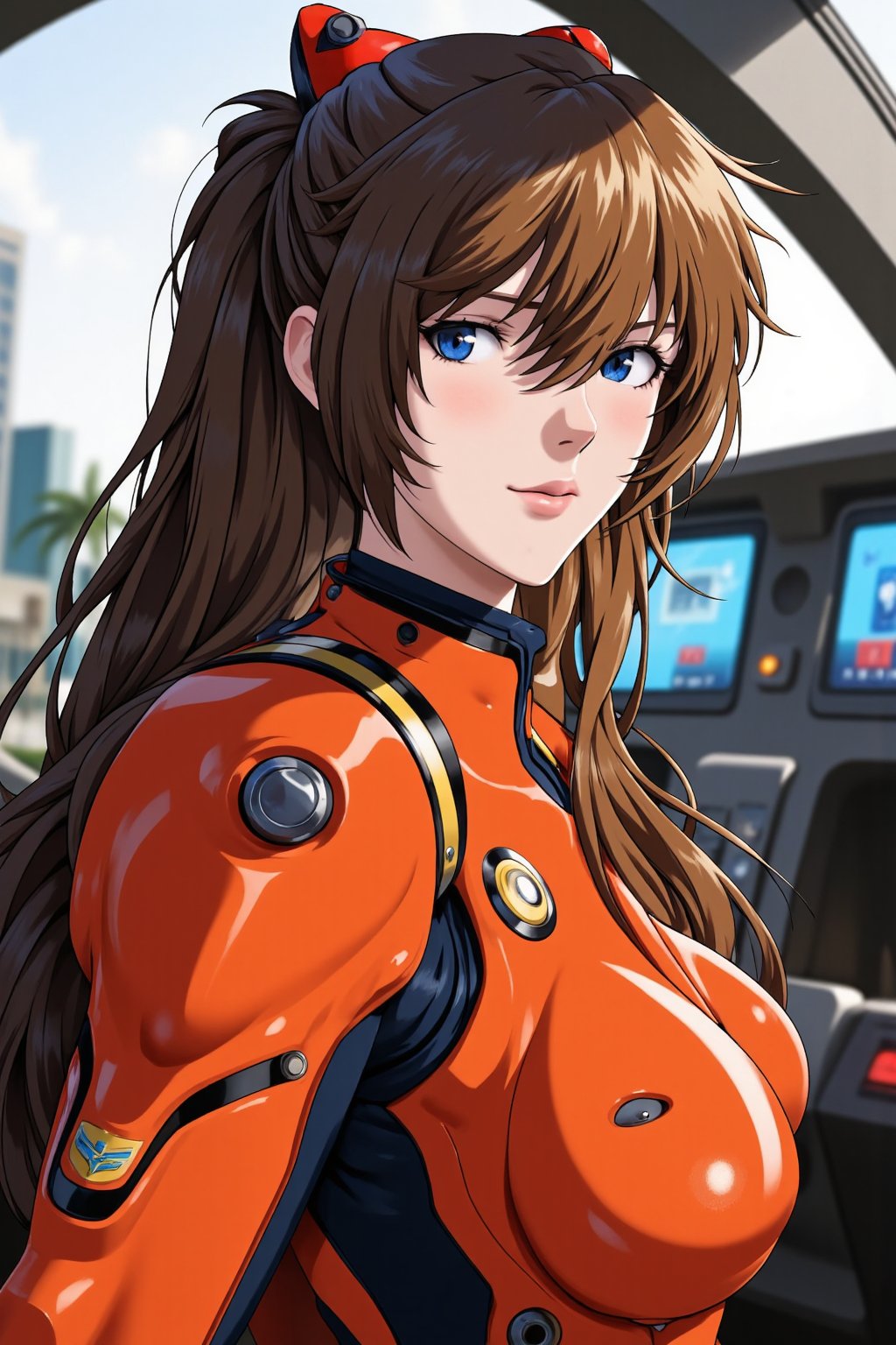 ppasuka , plugsuit , in a cockpit , 