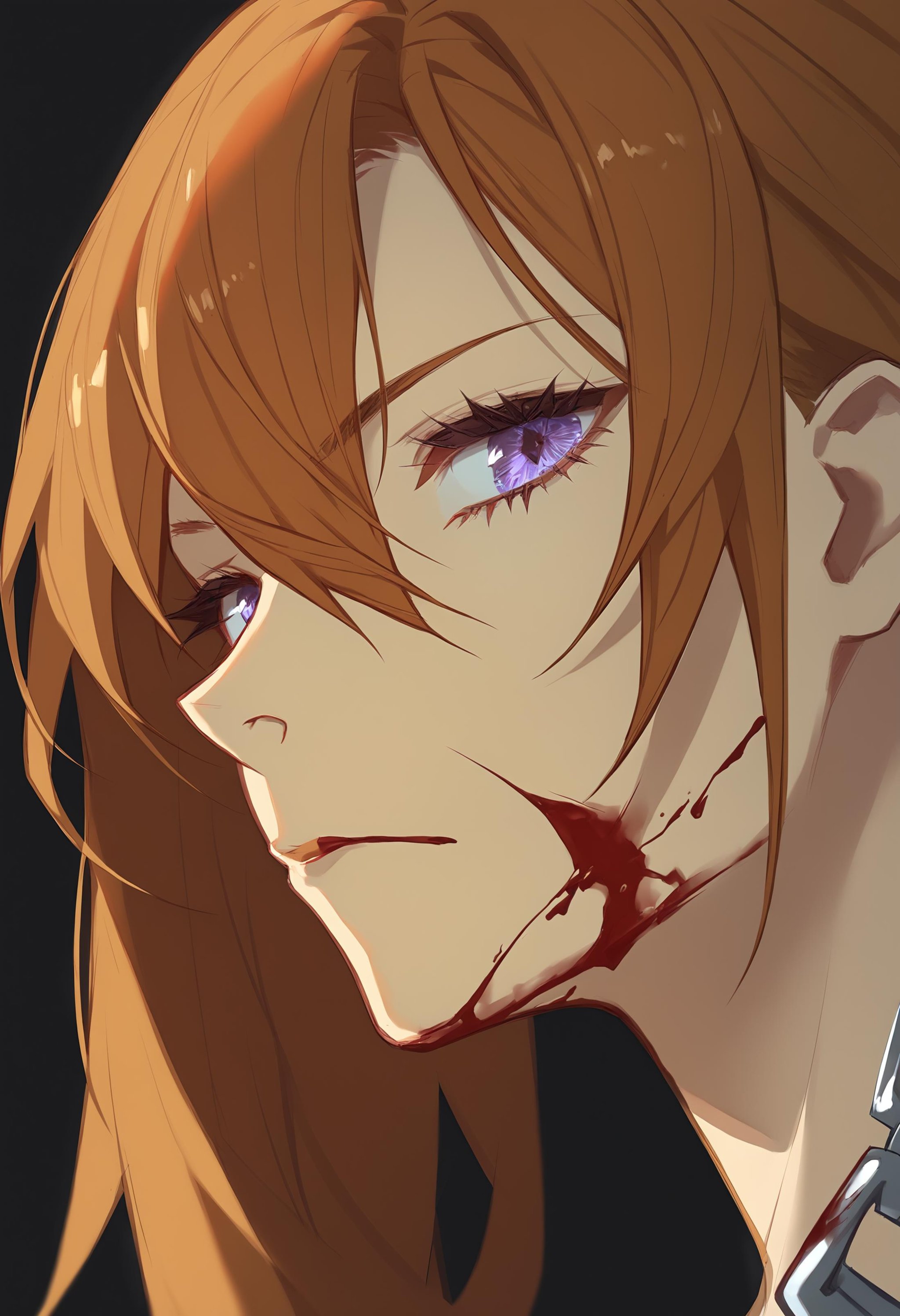 1girl,  solo,  blood by Simisir on Tensor.Art