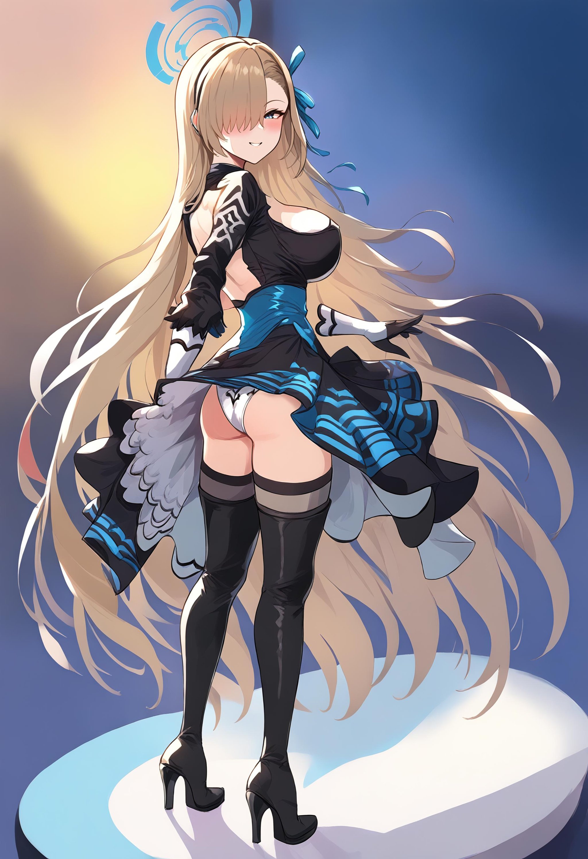 2b_outfit,  full body,  back by Simisir on Tensor.Art
