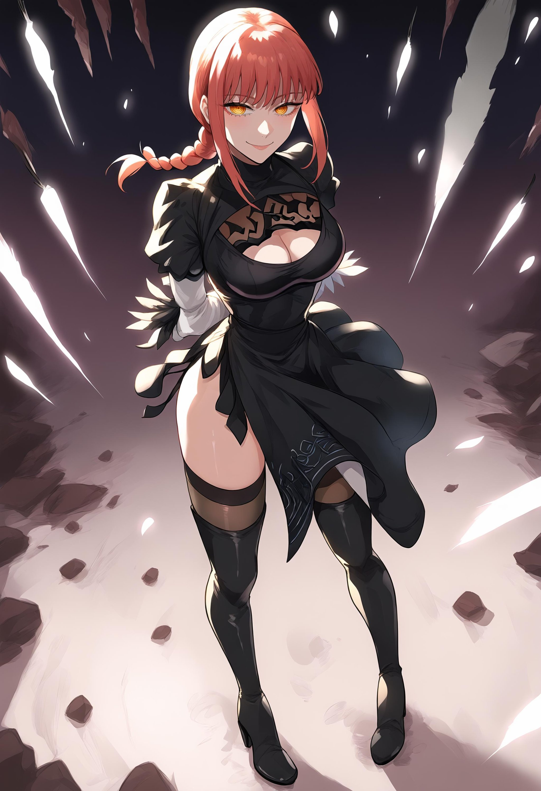 2b_outfit,  full body,  hell by Simisir on Tensor.Art