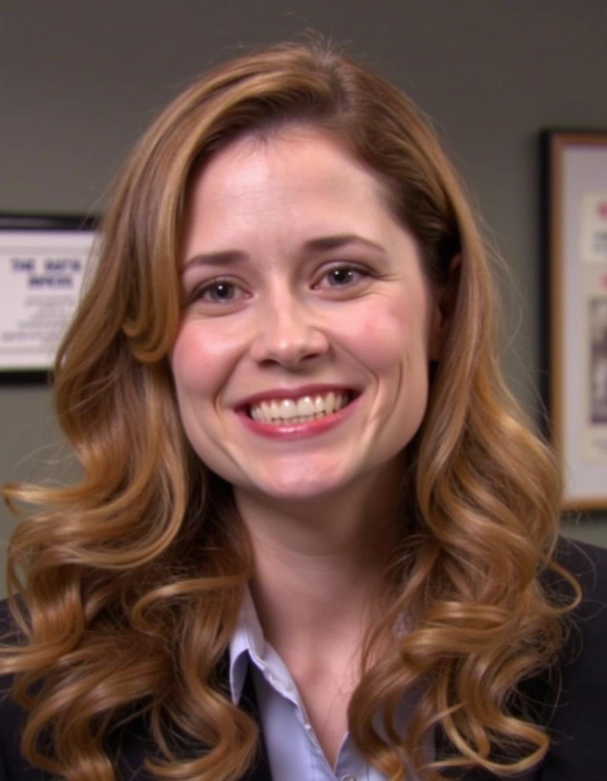 A photo of Pam Beesly, <lora:Pam Beesly:1.1>