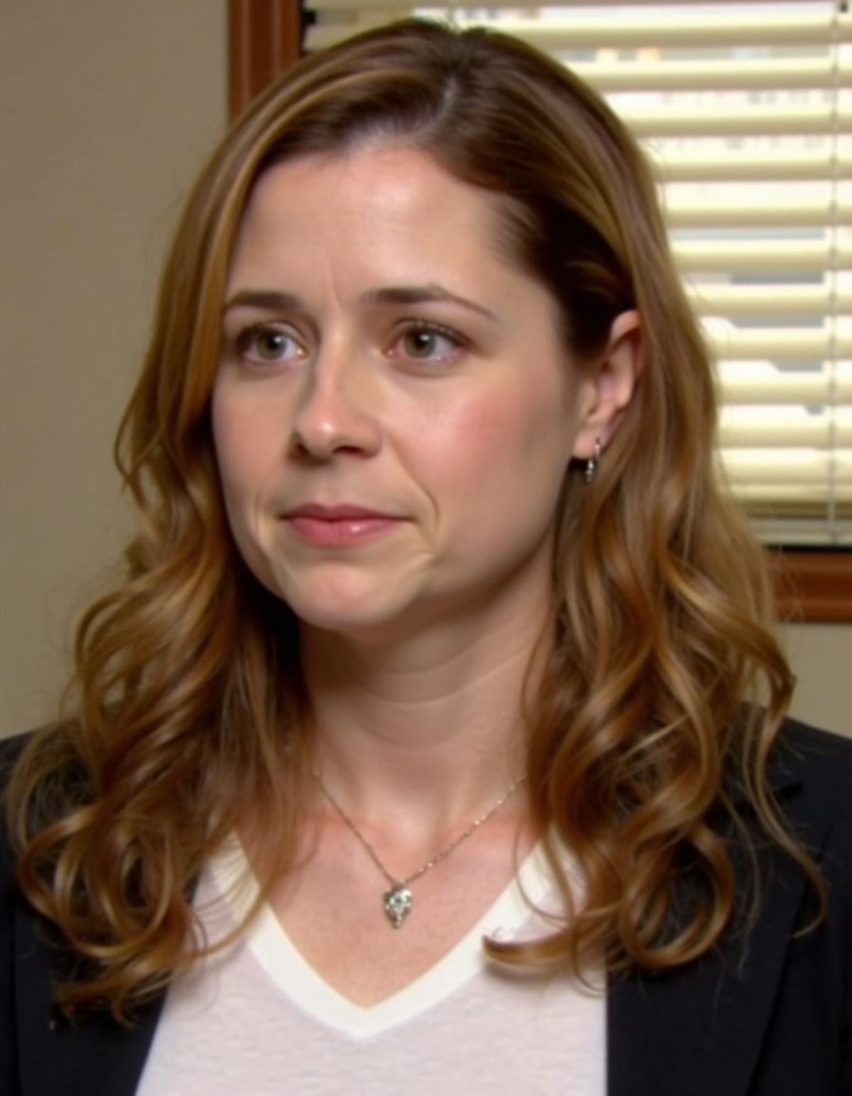 A photo of Pam Beesly, <lora:Pam Beesly:1.1>