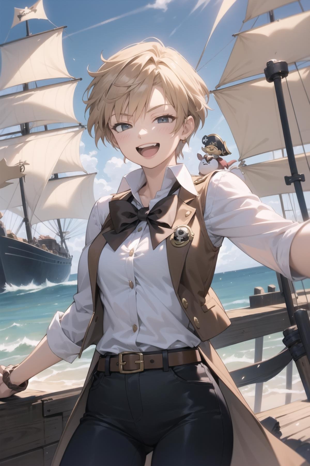 harukasm,  pirate ship,  pirate by tappy on Tensor.Art