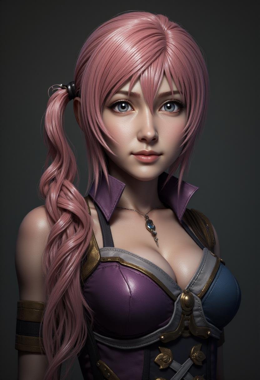 a portrait of serah13 <lora:Serah_Farron_FX:1>