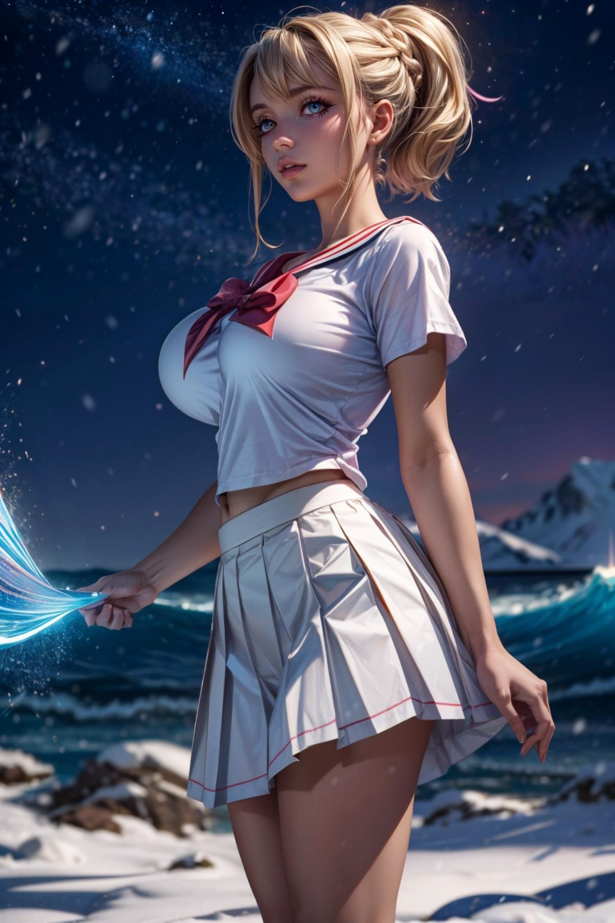 zzIllya,  looking at viewer,  night by Citron Legacy on Tensor.Art