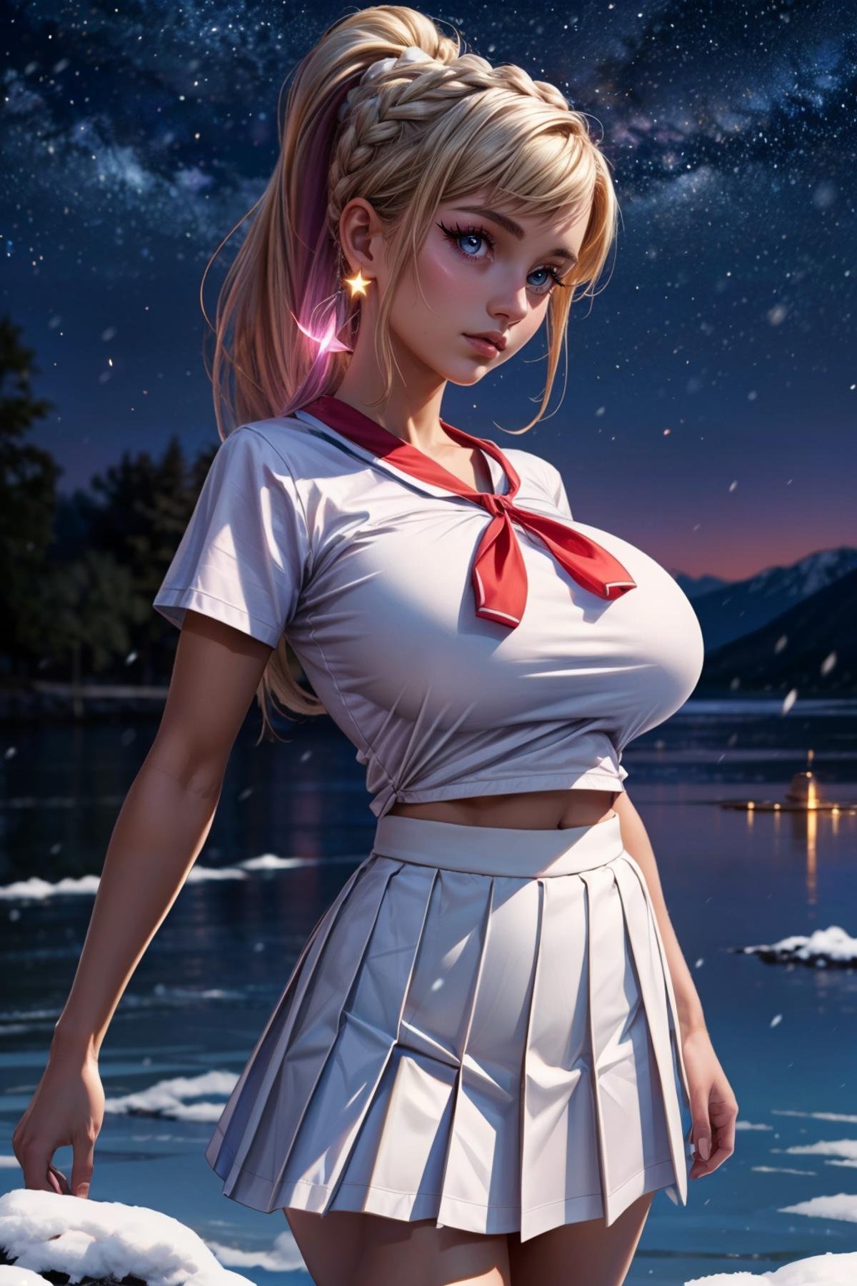 zzIllya,  looking at viewer,  night by Citron Legacy on Tensor.Art