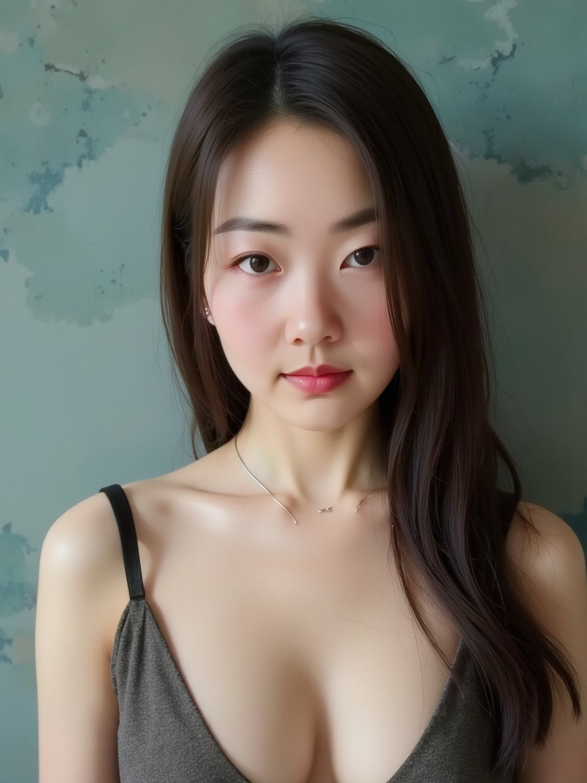(8K ultra-realistic,  Polaroid film texture: 1.3),  Asian girl close-up portrait by Childhood on Tensor.Art