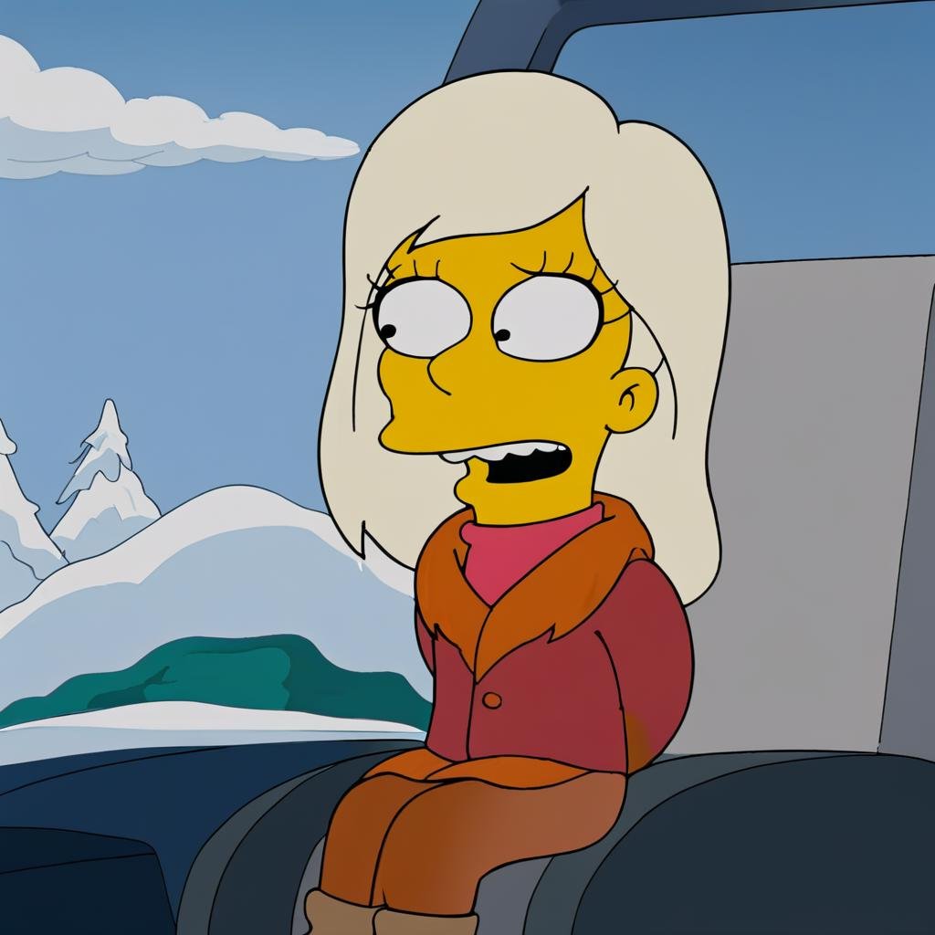 harper jambowski from the simpsons,  1girl,  child by bloodknight1 on Tensor.Art