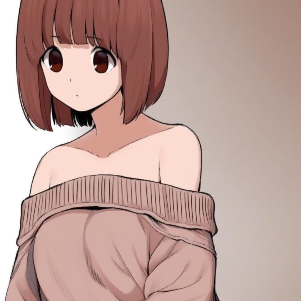 1girl,  short hair,  bangs by Noah007 on Tensor.Art