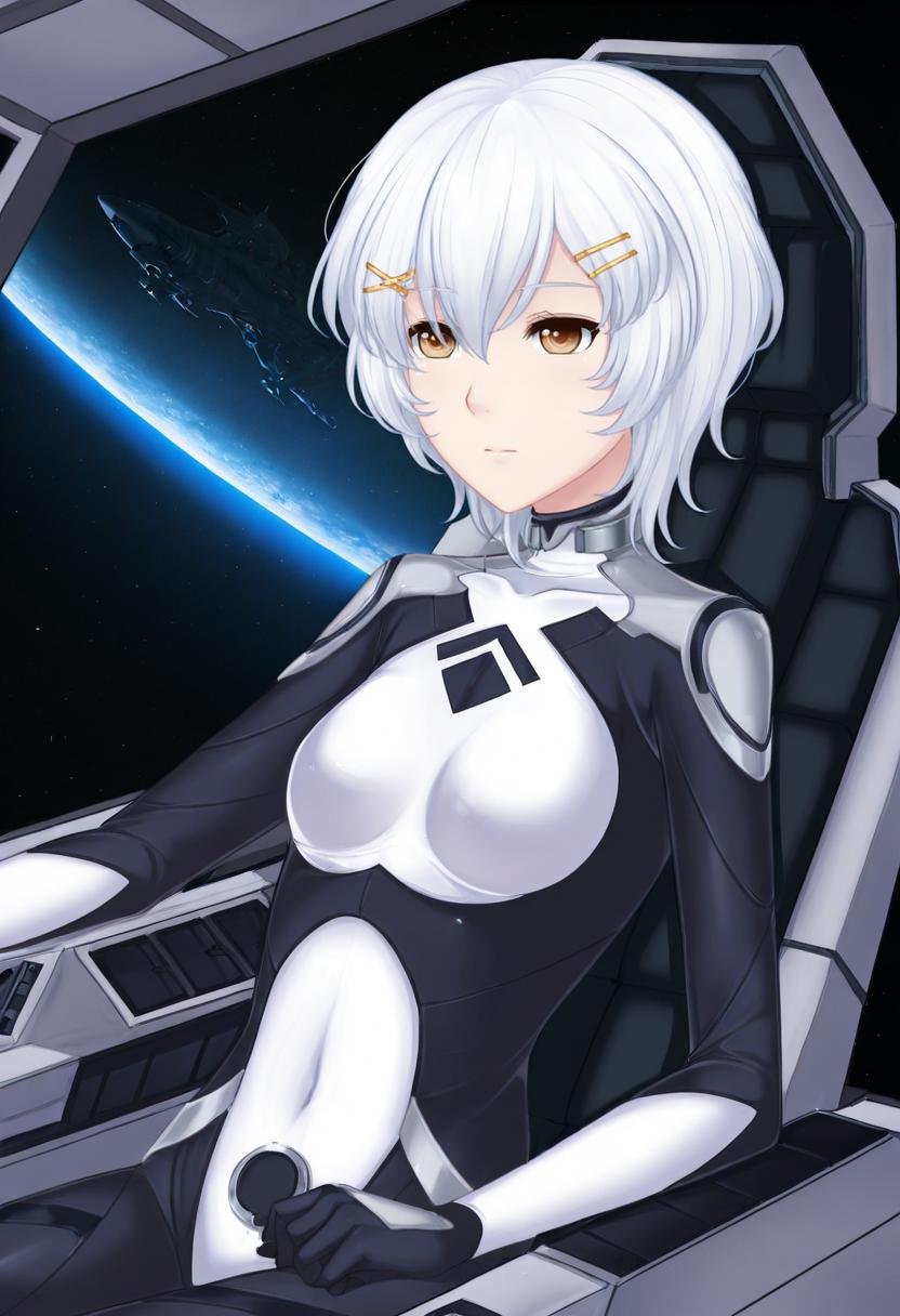 sola di ryuvia,  1girl,  white hair by ZGear on Tensor.Art