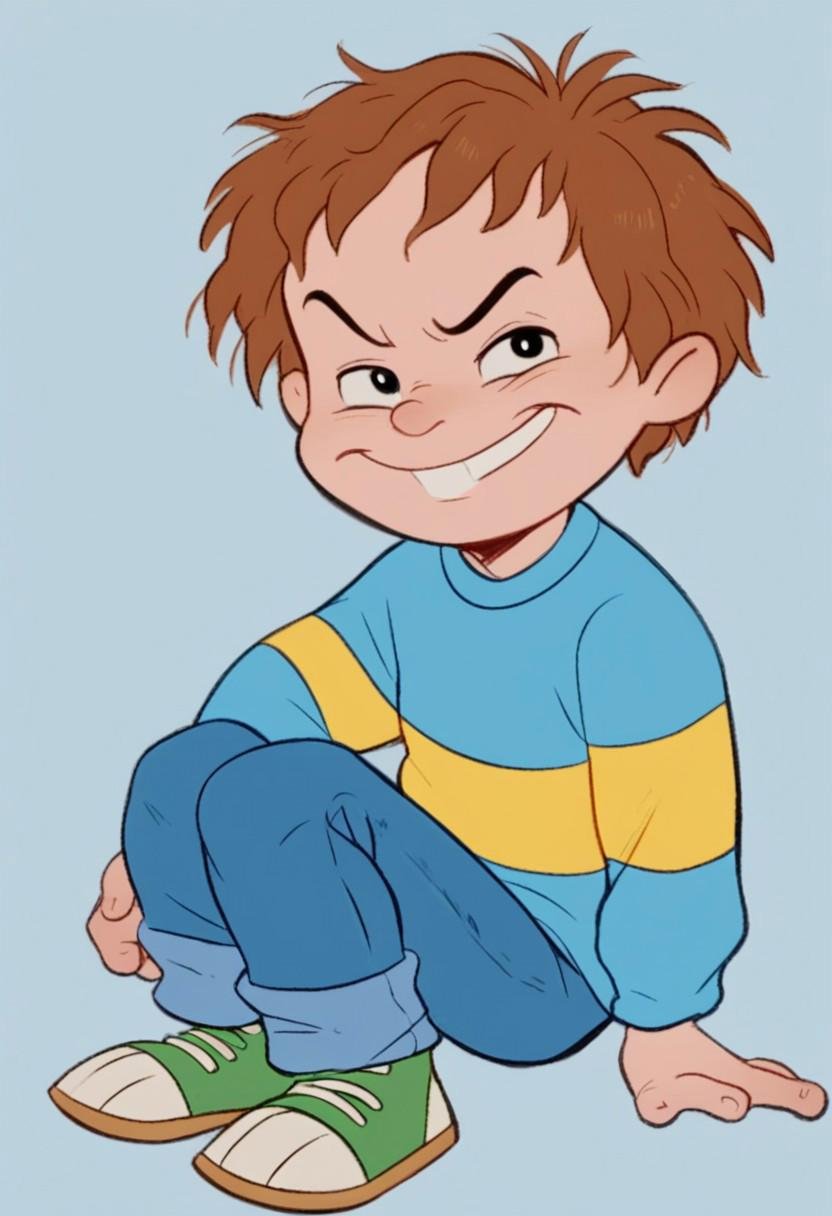 CuteCartoonStyle,  HorridHenry,  score_9 by Wizardludas on Tensor.Art