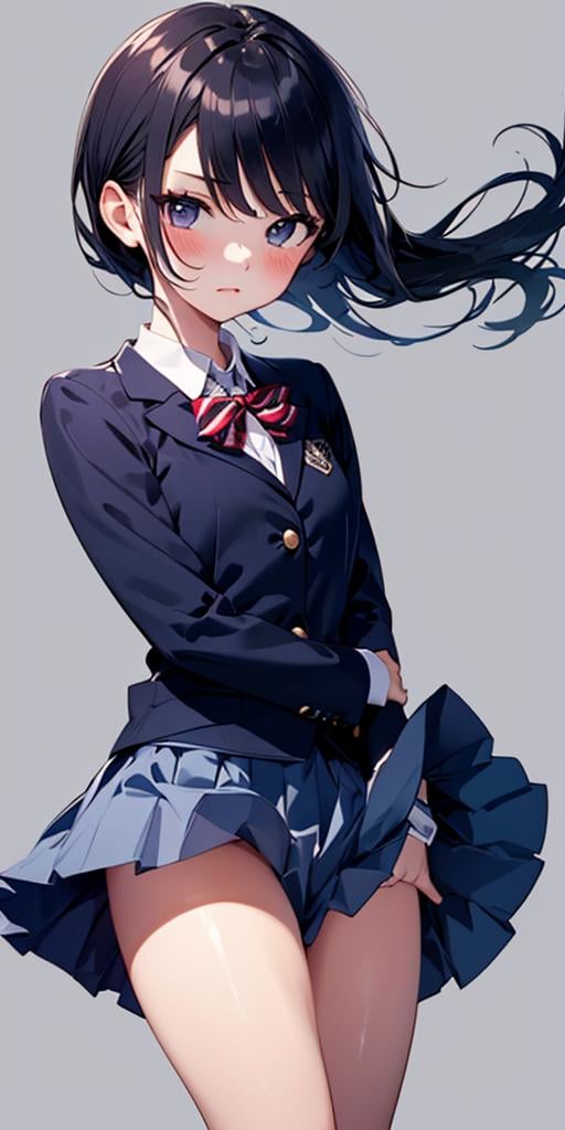 simple background,  skirt tug,  skirt by bolero537 on Tensor.Art