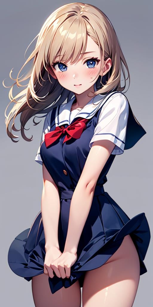 simple background,  skirt tug,  skirt by bolero537 on Tensor.Art
