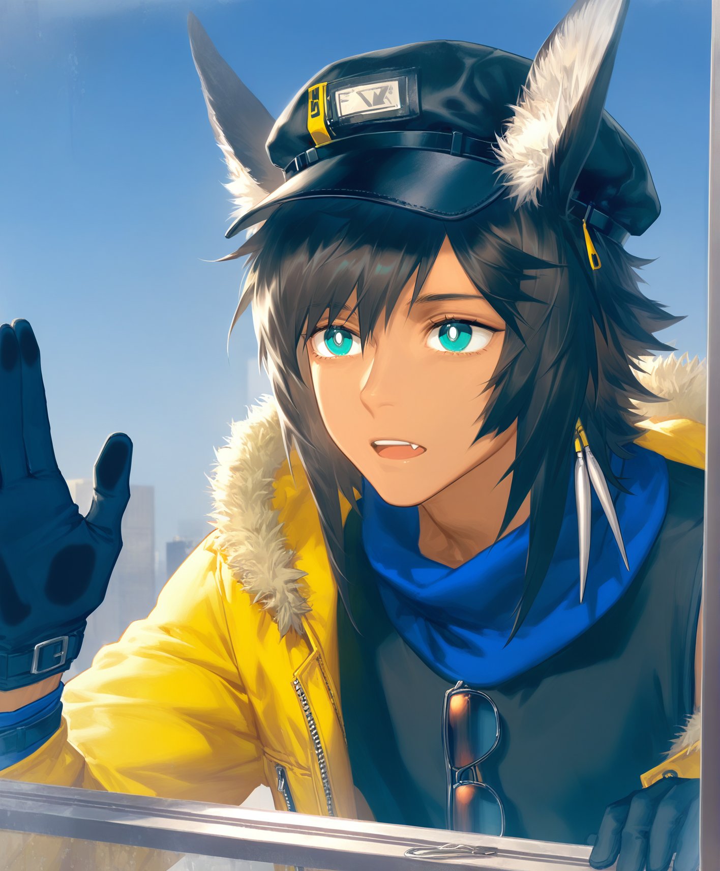 1boy,  courier \(arknights\),  courier \(new_routes\) \(arknights\) by 库奇吸食者 on Tensor.Art