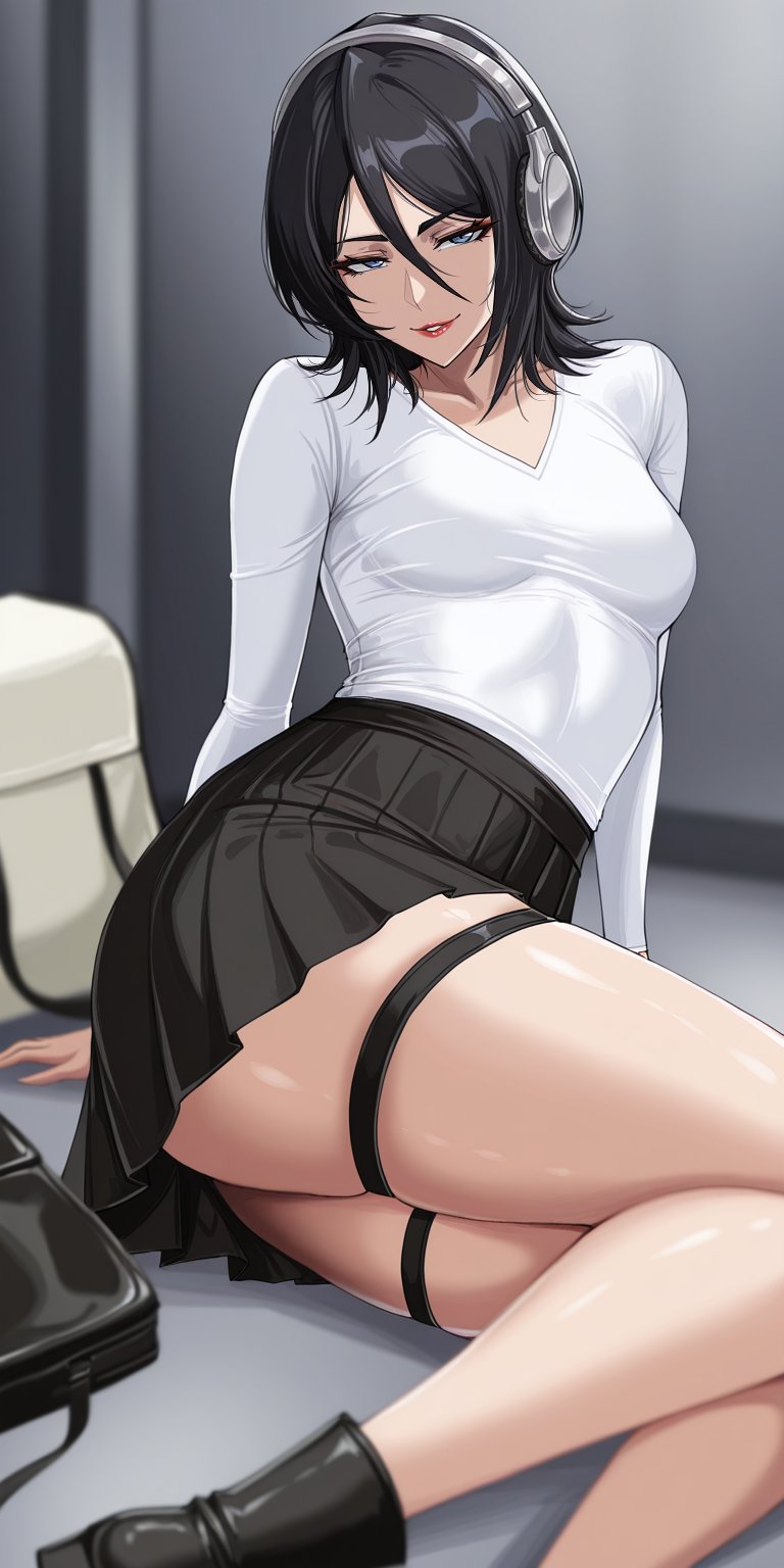 1girl,  solo,  short hair by DeathGun1408 on Tensor.Art
