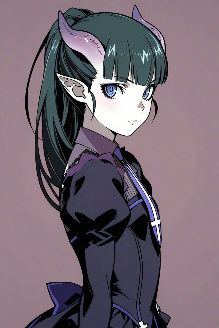 elea,  clothes,  striped thighhgihs by だれとく紳士 on Tensor.Art