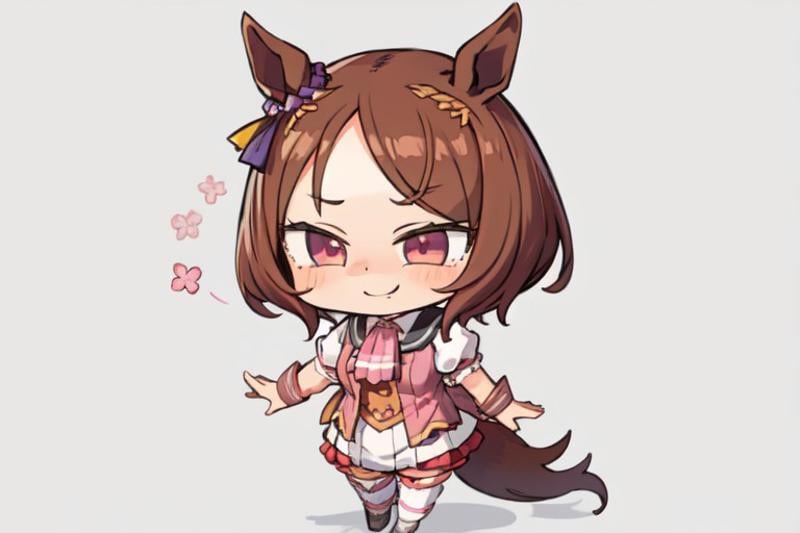 ( 1girl ,  ( sakura laurel \(umamusume)\ ),  horse ear by umapoide3tx on Tensor.Art