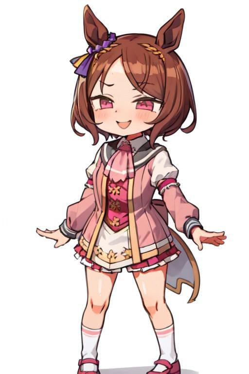 ( 1girl ,  ( sakura laurel \(umamusume)\ ),  horse ear by umapoide3tx on Tensor.Art
