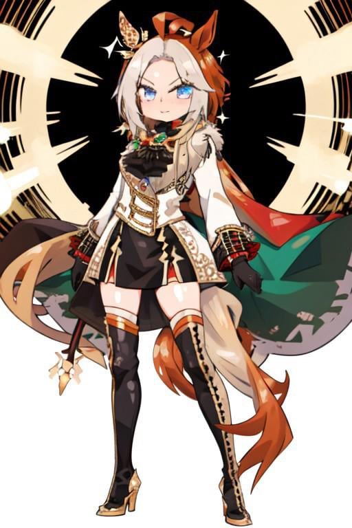 ( (1girl ,  ( orfevre \(umamusume\) ),  horse ear by umapoide3tx on Tensor.Art