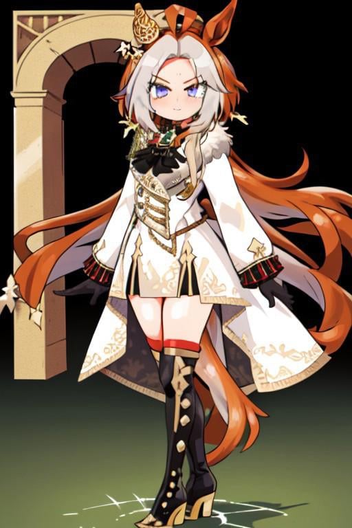 ( (1girl ,  ( orfevre \(umamusume\) ),  horse ear by umapoide3tx on Tensor.Art