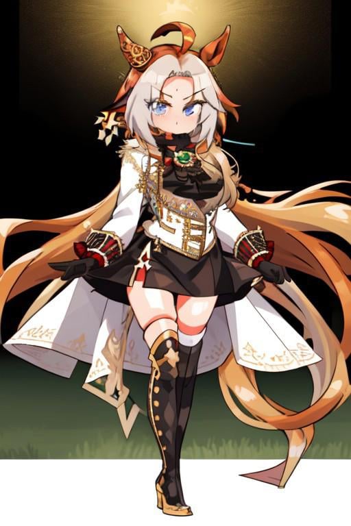 ( (1girl ,  ( orfevre \(umamusume\) ),  horse ear by umapoide3tx on Tensor.Art
