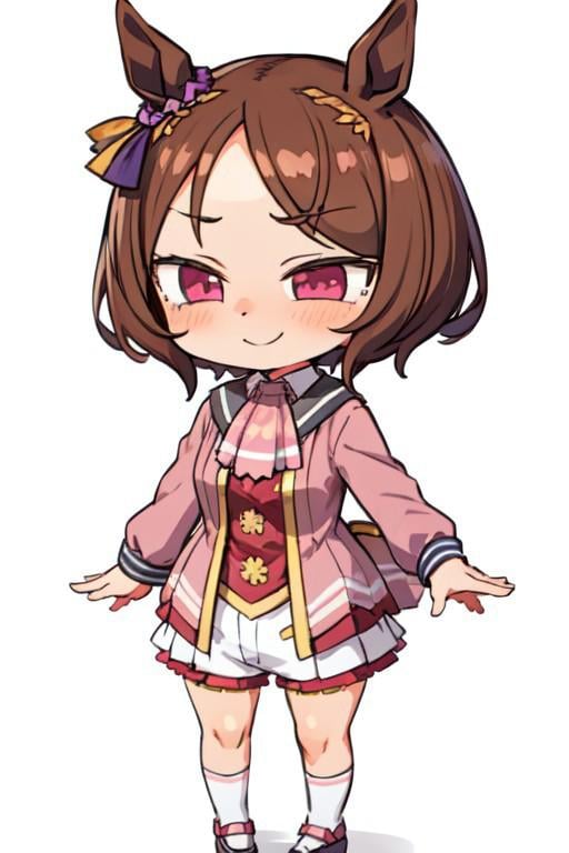 ( 1girl ,  ( sakura laurel \(umamusume)\ ),  horse ear by umapoide3tx on Tensor.Art