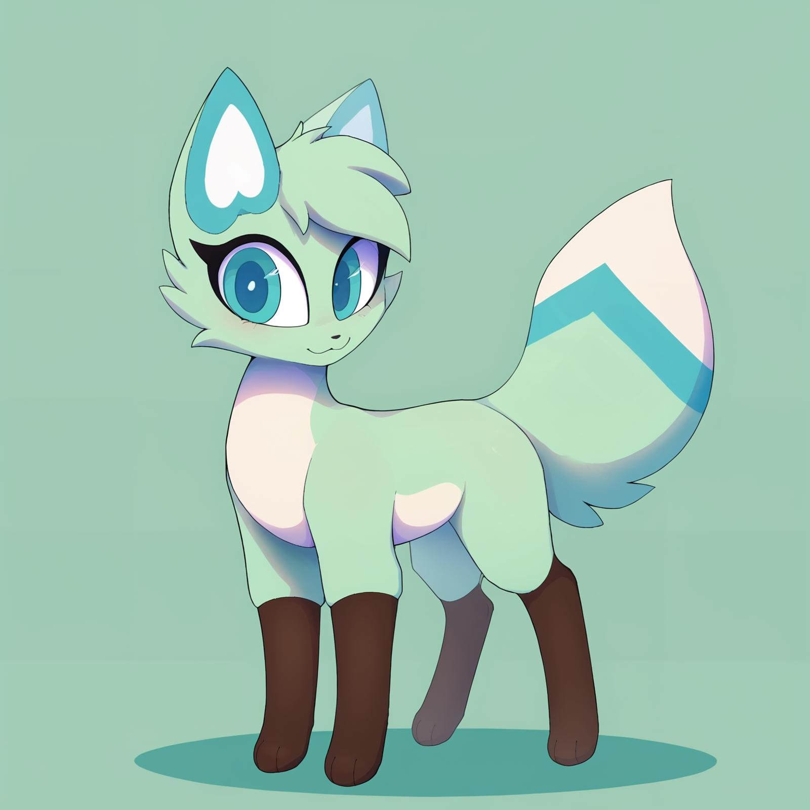 arzyparzy Slushi,  feral,  solo by FauxAndCroe on Tensor.Art
