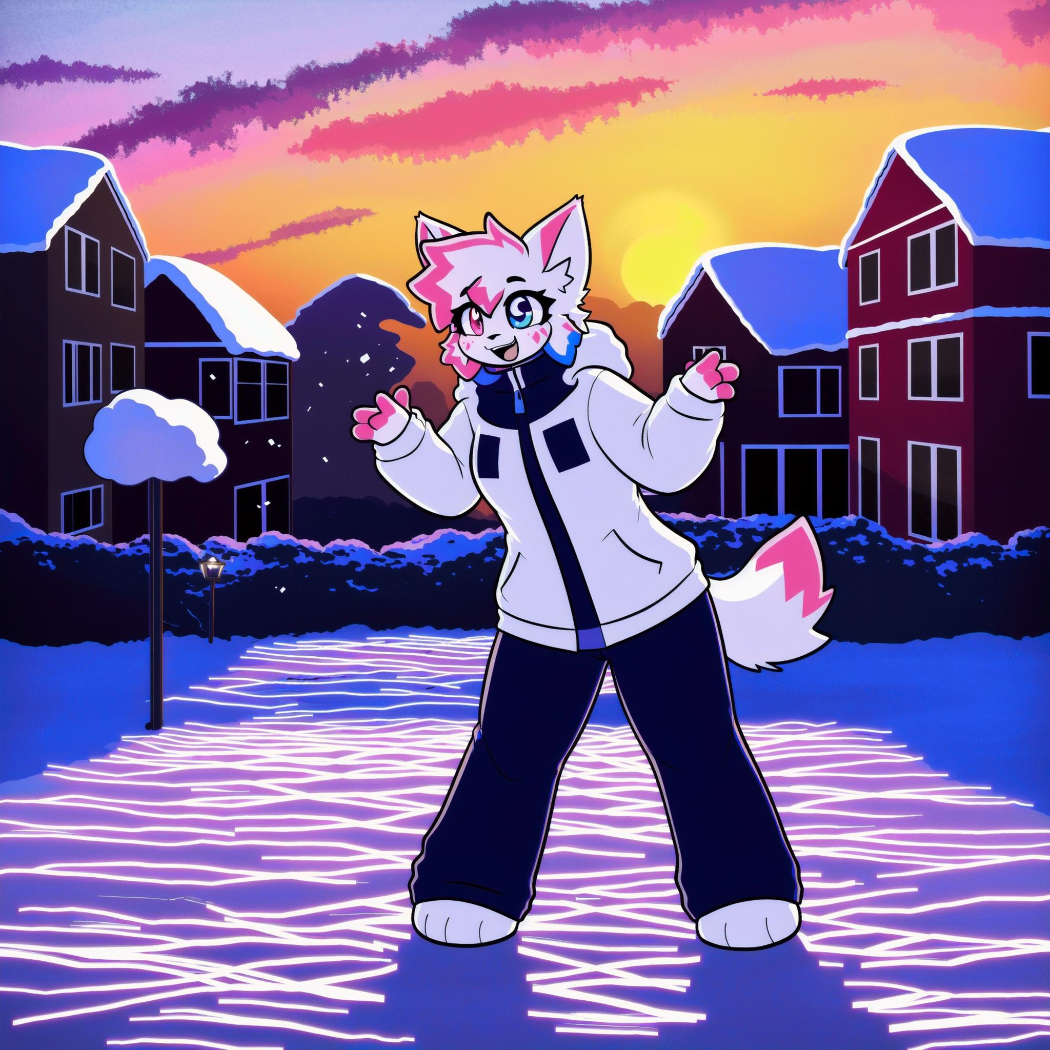 crystalsprinkles,  furry,  female by FauxAndCroe on Tensor.Art