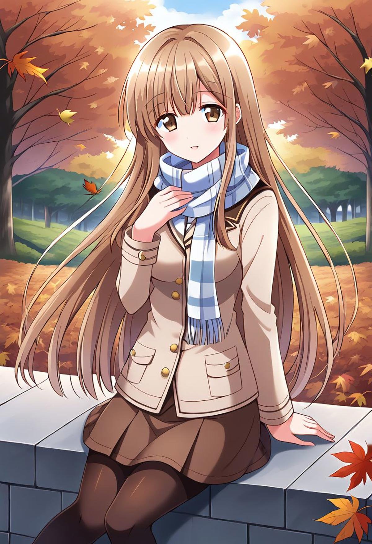 (masterpiece),  mahiru shiina,  brown eyes by duongve13112002 on Tensor.Art