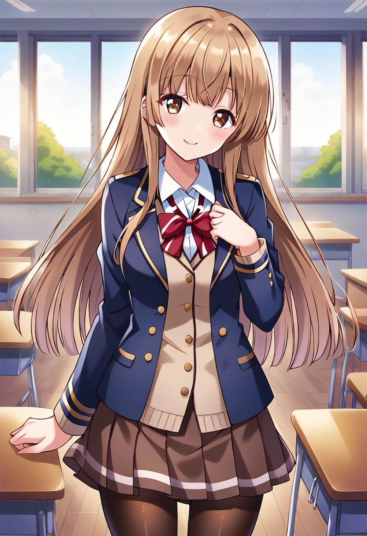 (masterpiece),  mahiru shiina,  brown eyes by duongve13112002 on Tensor.Art