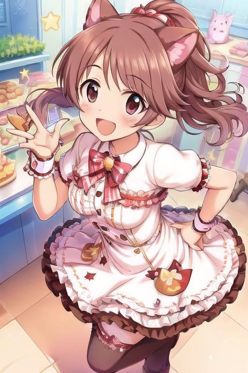 (masterpiece),  shiina noriko,  brown hair by duongve13112002 on Tensor.Art