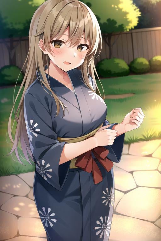 takarai yua,  brown eyes,  long hair by duongve13112002 on Tensor.Art