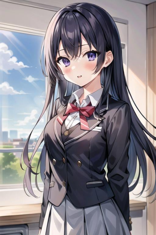 (masterpiece),  yuki suou,  black hair by duongve13112002 on Tensor.Art