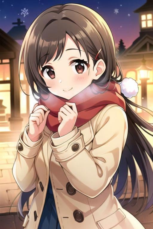 (masterpiece),  tsujino akari,  brown hair by duongve13112002 on Tensor.Art