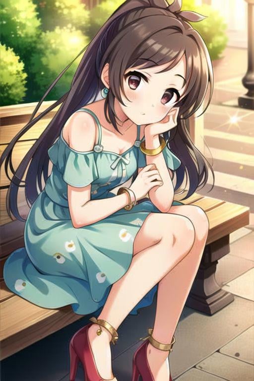 (masterpiece),  tsujino akari,  brown hair by duongve13112002 on Tensor.Art