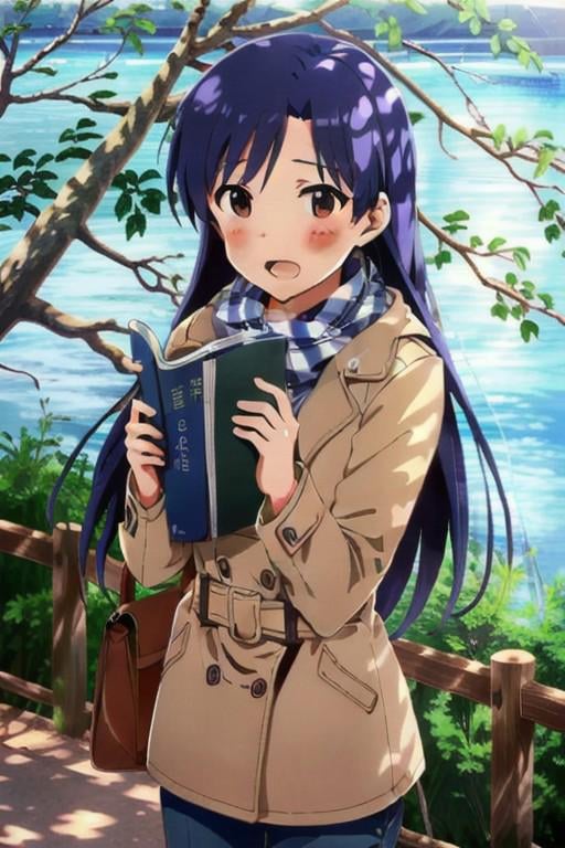 (masterpiece),  kisaragi chihaya,  blue hair by duongve13112002 on Tensor.Art