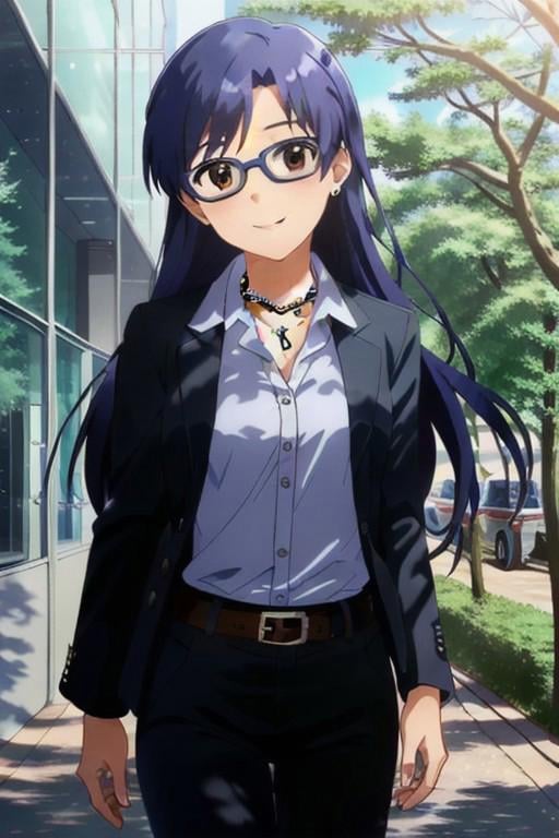 (masterpiece),  kisaragi chihaya,  blue hair by duongve13112002 on Tensor.Art