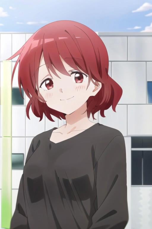 (masterpiece),  kubo akina,  red hair by duongve13112002 on Tensor.Art