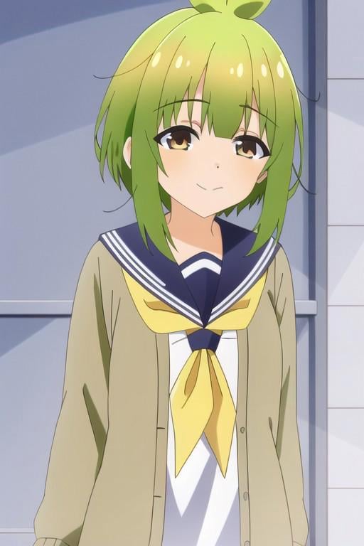 (masterpiece),  bashame meme,  green hair by duongve13112002 on Tensor.Art