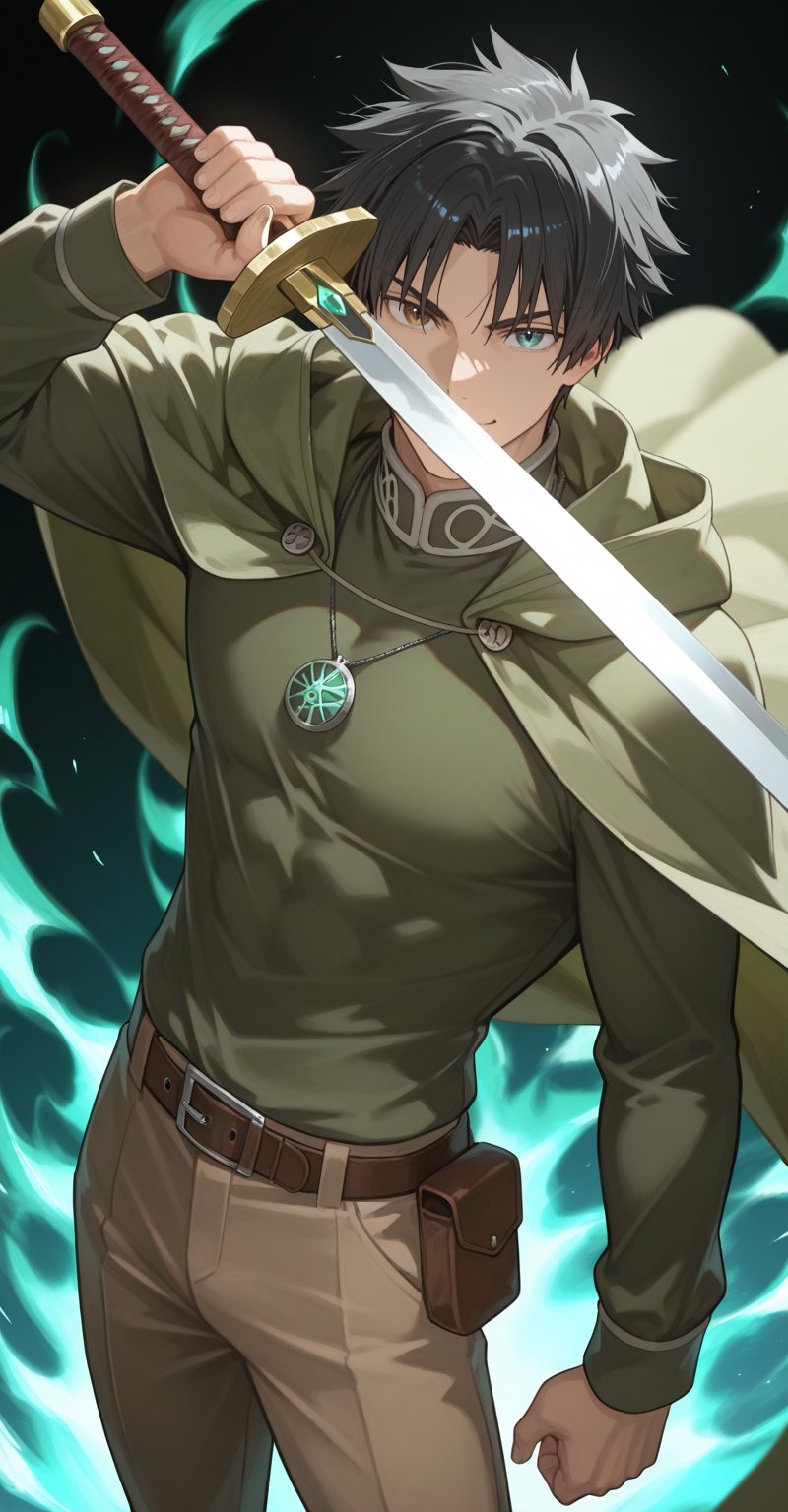 male,  solo,  male focus by YagamiKazu on Tensor.Art